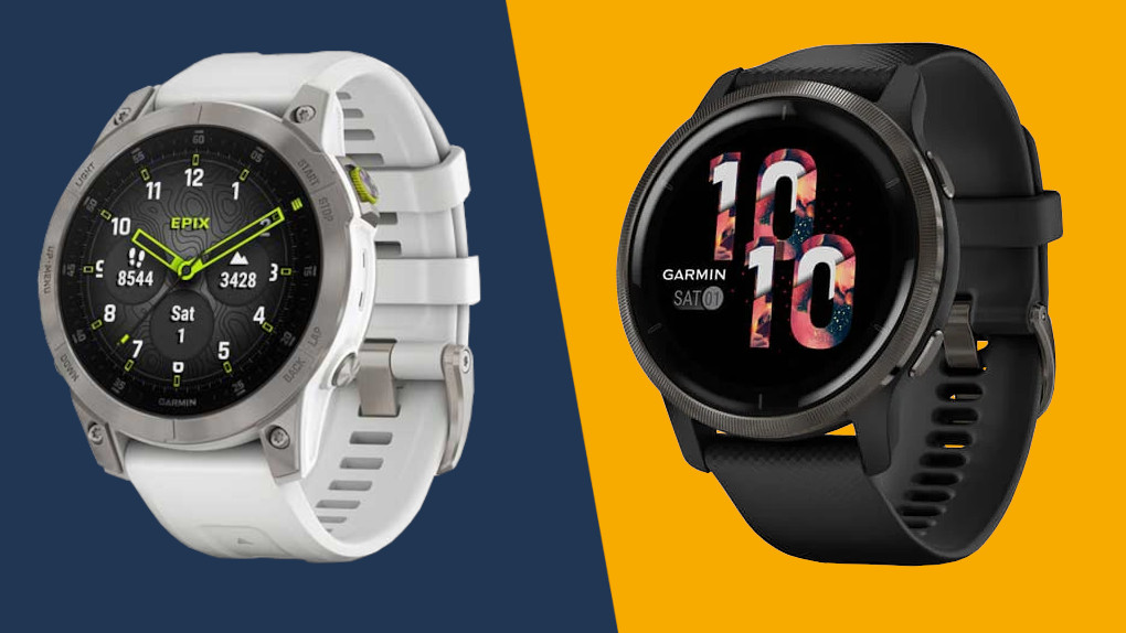 Garmin Epix (Gen 2) vs Garmin Venu 2: two of Garmin's best-looking watches compared