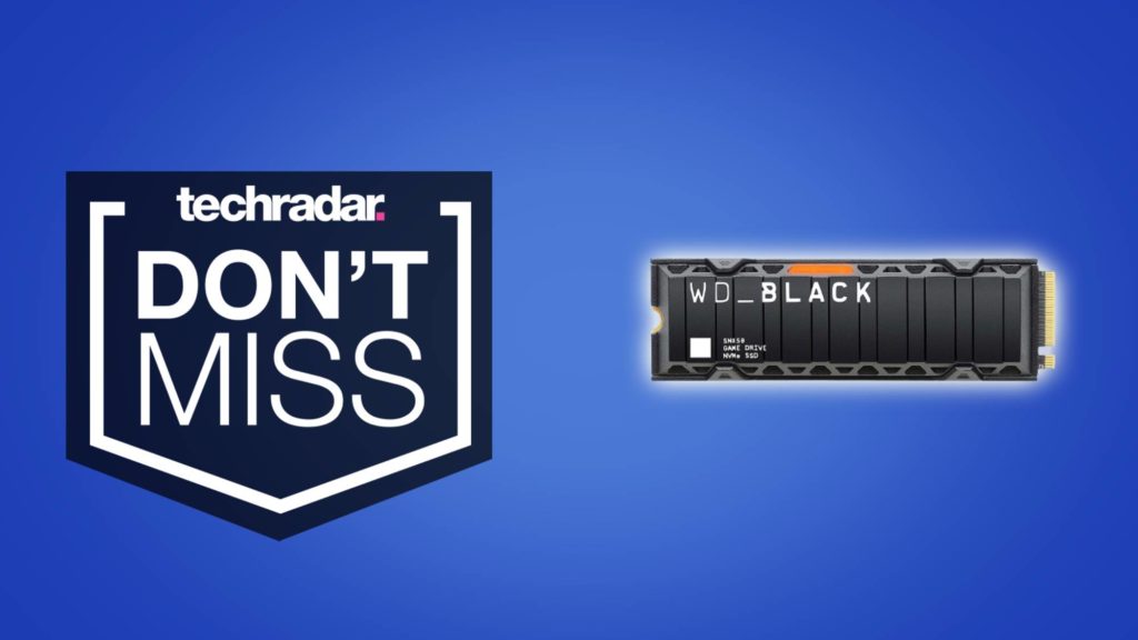 Looking for a PS5 SSD deal? The WD Black SN850 is almost 50% off