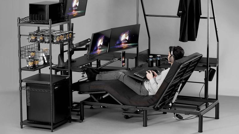 This motorized gaming bed is a step too far, even for us