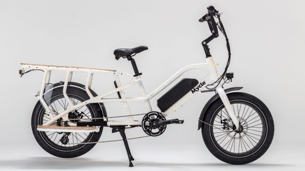 This cargo-carrying beast is one of the most exciting e-bikes I've seen this year