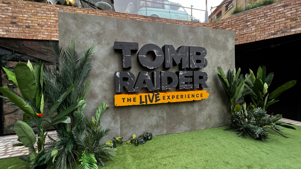 I helped Lara Croft at the Tomb Raider Live Experience, but no freezer was found