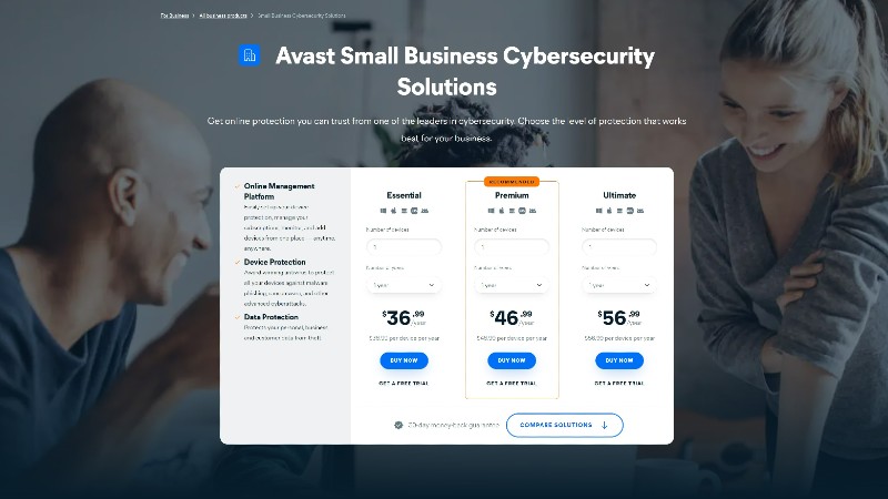 Protect your small business with Avast’s endpoint protection