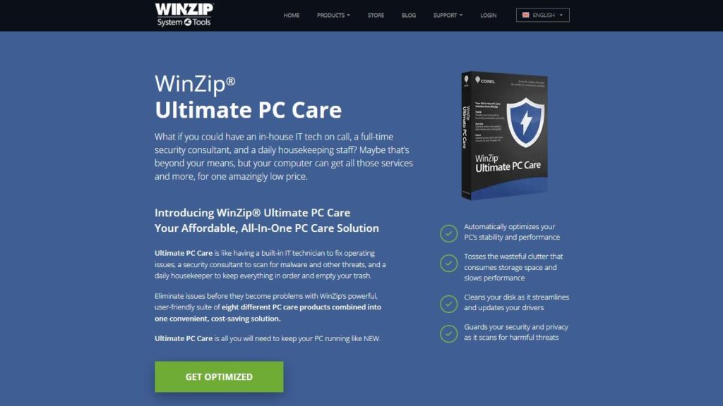 WinZip Ultimate PC Care