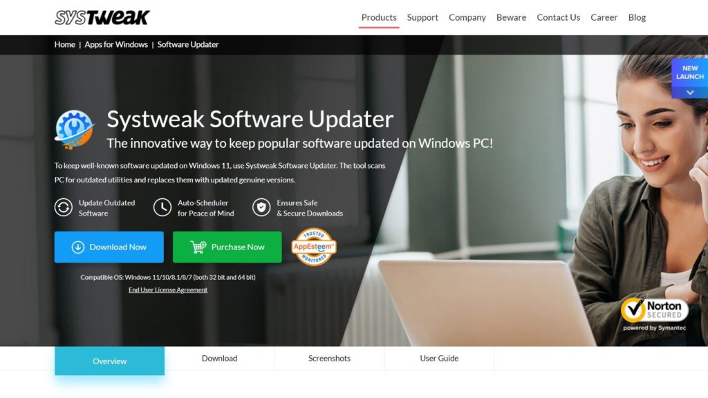 Systweak Software Updater