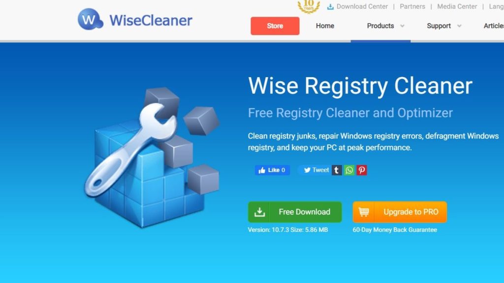 Wise Registry Cleaner