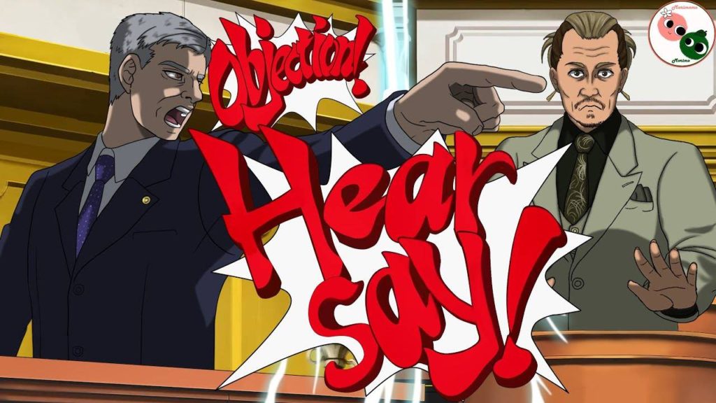 Johnny Depp vs Amber Heard trial has been recreated in the style of Ace Attorney