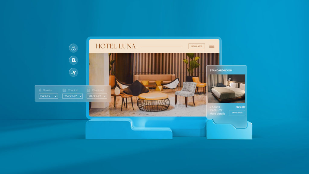 Hotel businesses can now manage online bookings with Wix