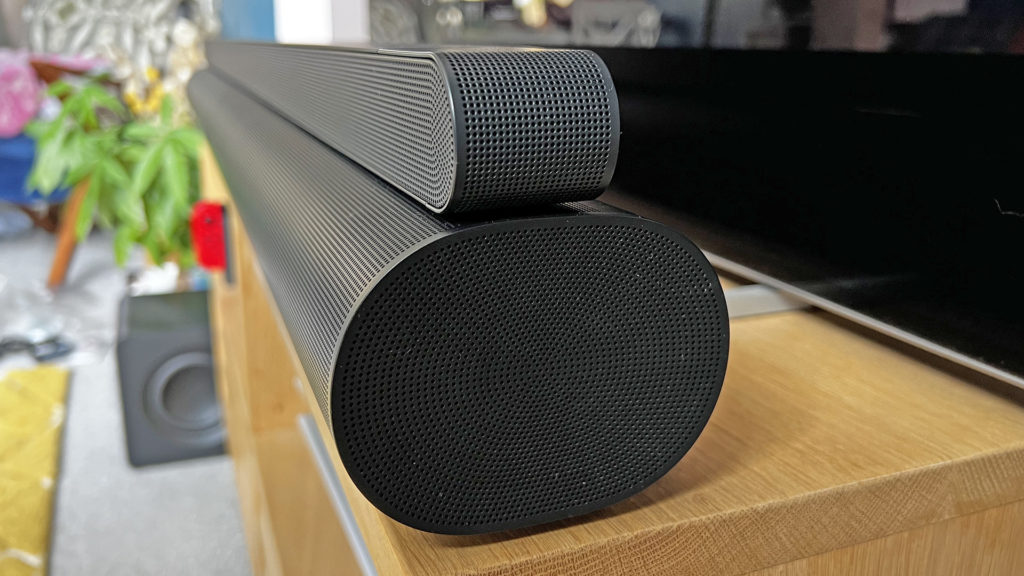 I tried Samsung's ultra-slim Dolby Atmos soundbar, and it's a game-changer