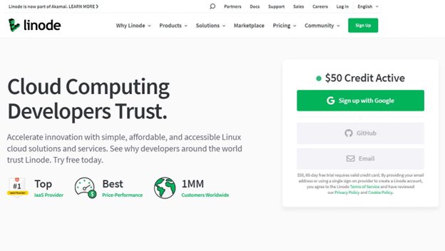 Linode object cloud storage