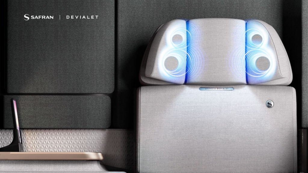 Devialet wants to cancel in-flight headphones with luxury in-seat sound systems