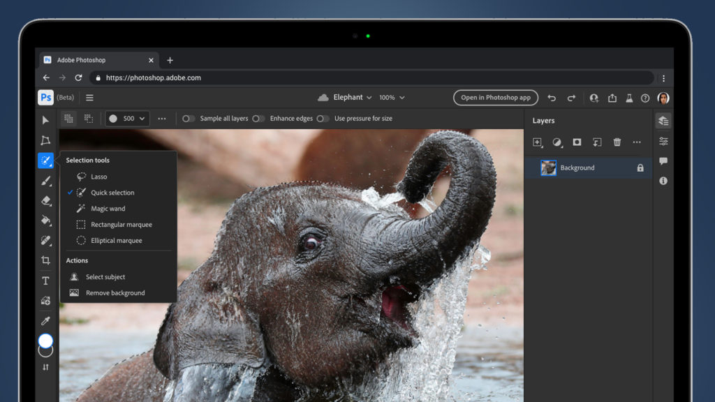 Great news for Chromebook users - free Photoshop on Web coming soon