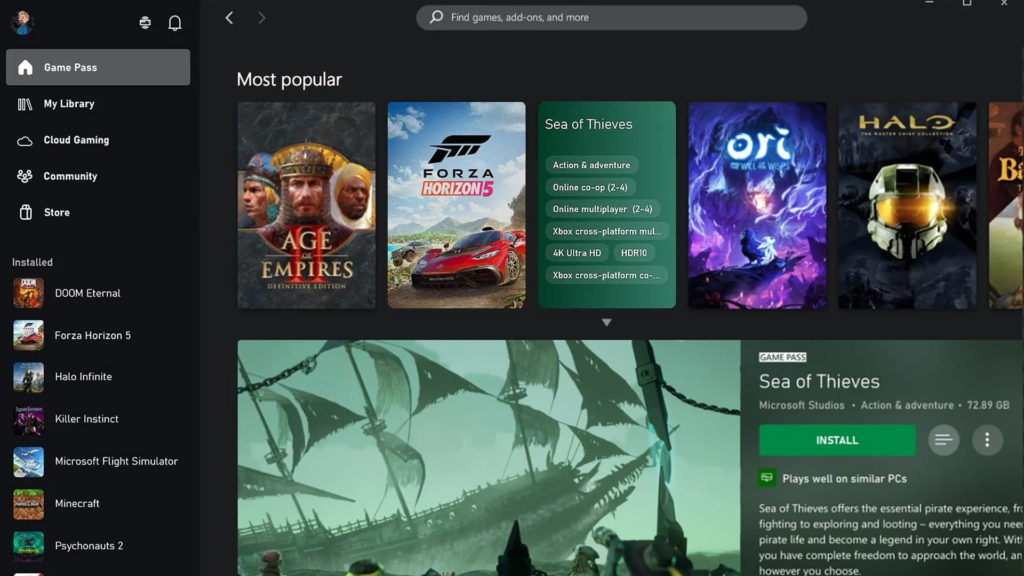 Xbox App now tells you how well a game will play on your PC