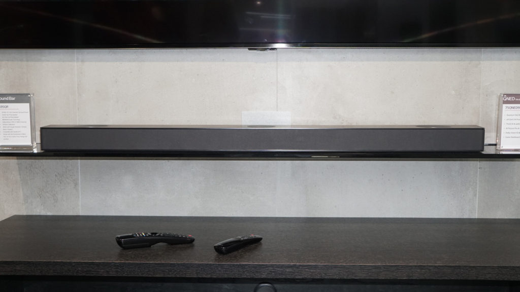 LG's unique new Dolby Atmos soundbar is now on sale