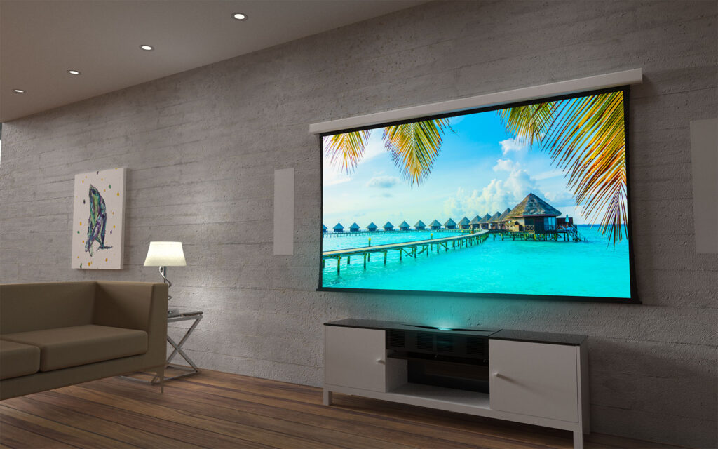 How to make a projector look as good as a 4K TV