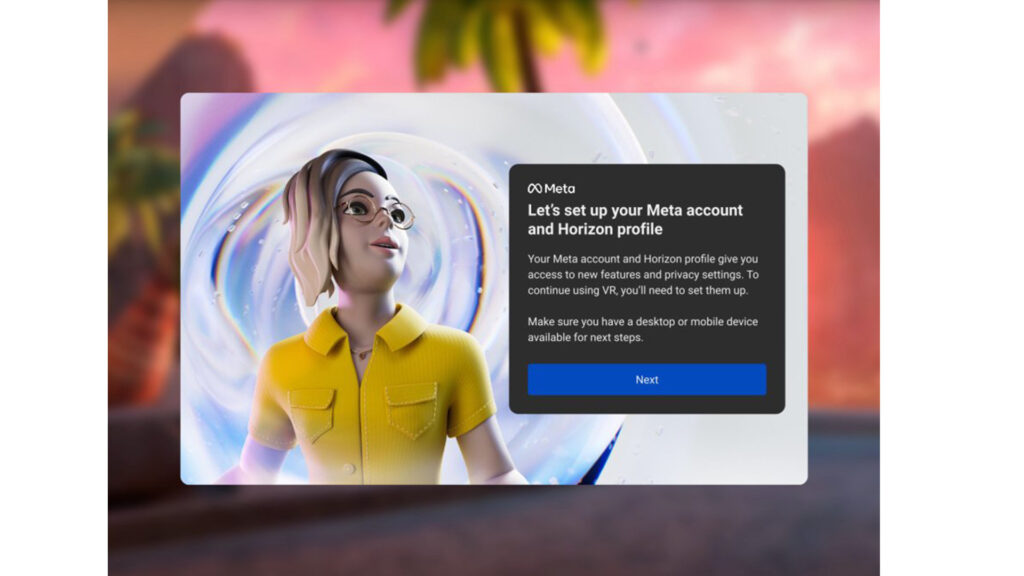 Meta removes the Oculus Quest's most annoying requirement