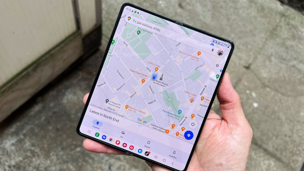 I found the killer app for the Samsung Galaxy Z Fold 4's giant screen