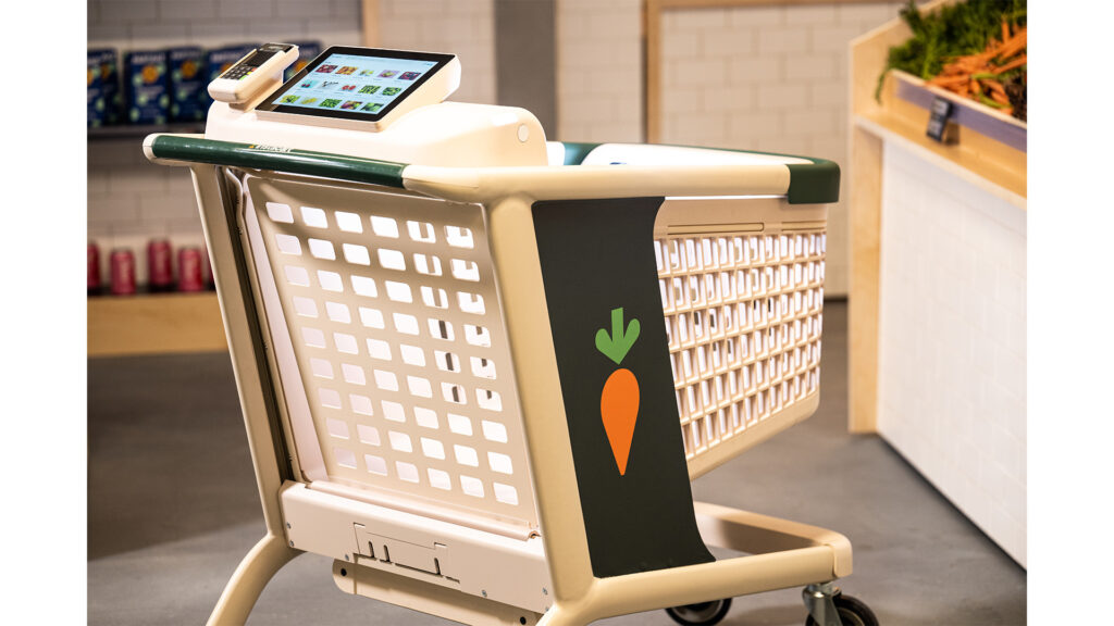 Instacart's new service lets you skip the checkout line with smart shopping cart