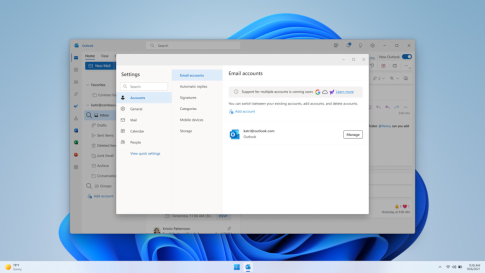 The next generation of Microsoft Outlook is here now - but you won't get to try it