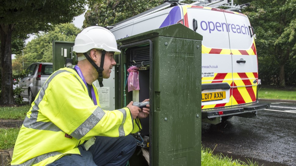 One third of UK households can now receive full fibre