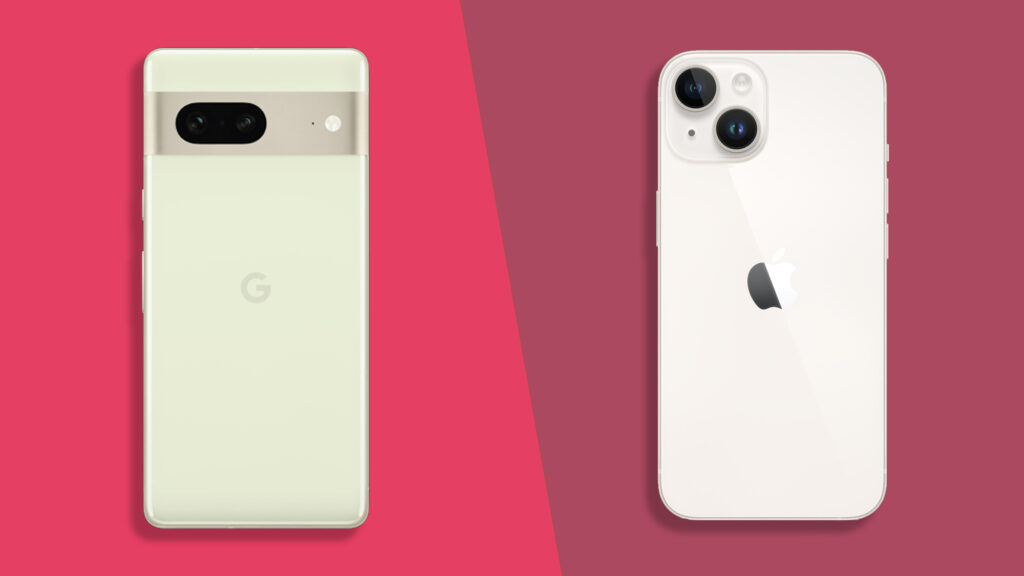 Google Pixel 7 vs iPhone 14: The smartphone war takes a familiar turn