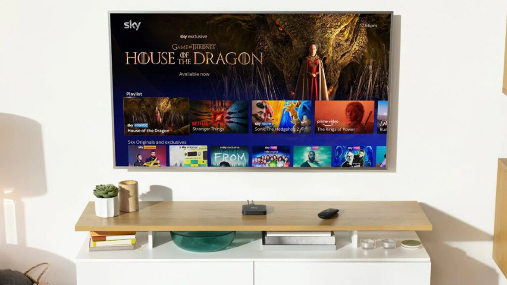 Sky Stream brings the best of Sky Glass to any TV – and it looks great