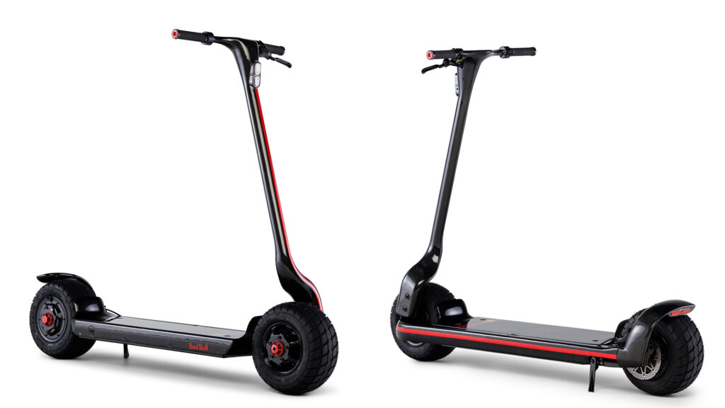 Red Bull's all-terrain e-scooter is made for maniacs with very deep pockets