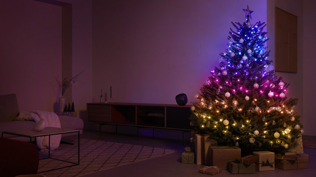 Philips Hue's first smart Christmas lights let you deck the halls with LEDs - and they're Matter-ready