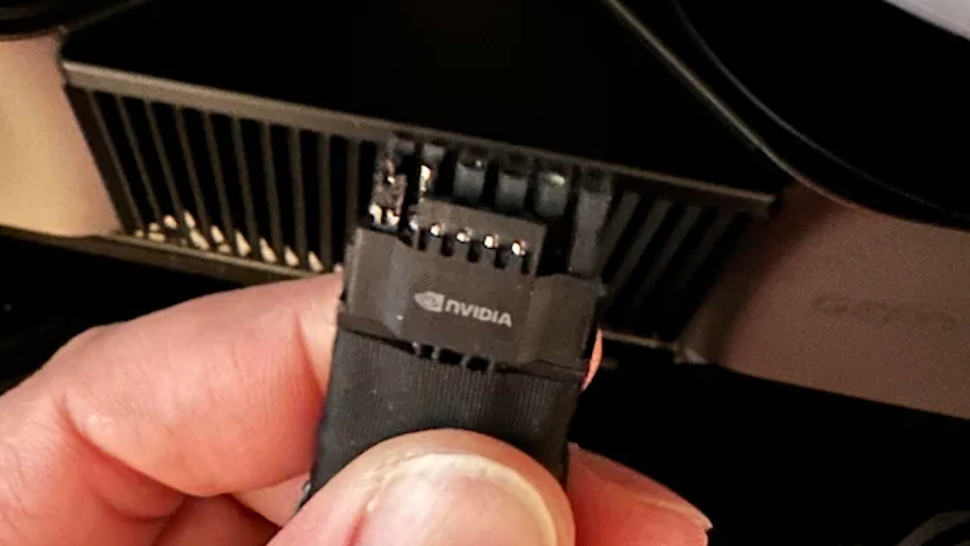 Nvidia’s own RTX 4090 graphics card has now apparently suffered a melting cable