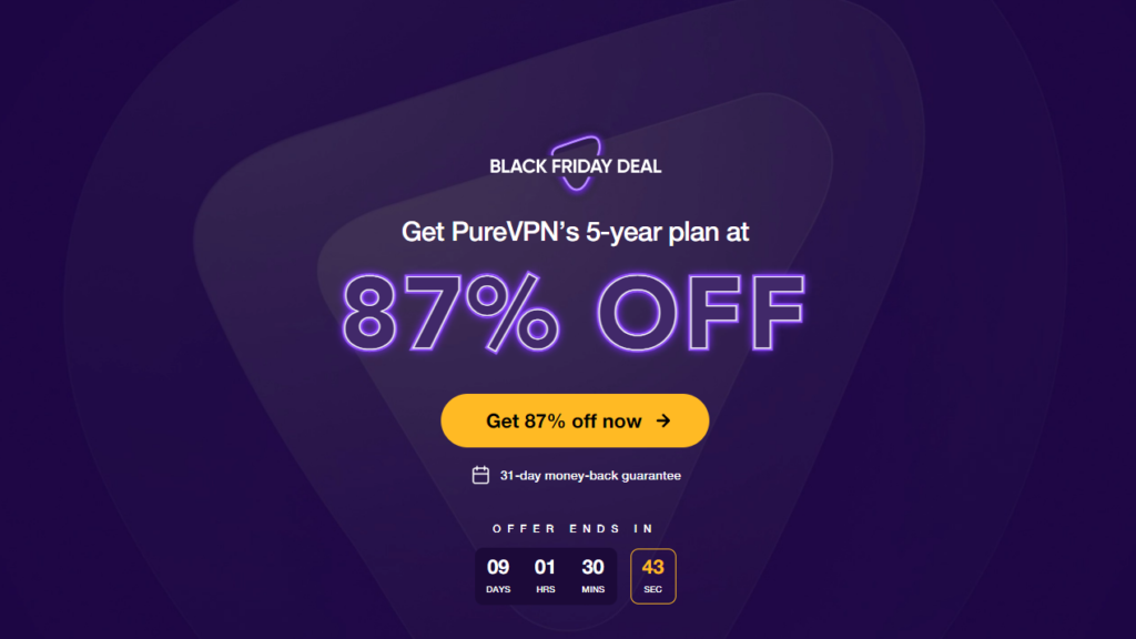 The cheapest Black Friday VPN deal just dropped: get PureVPN for just $1.20 per month