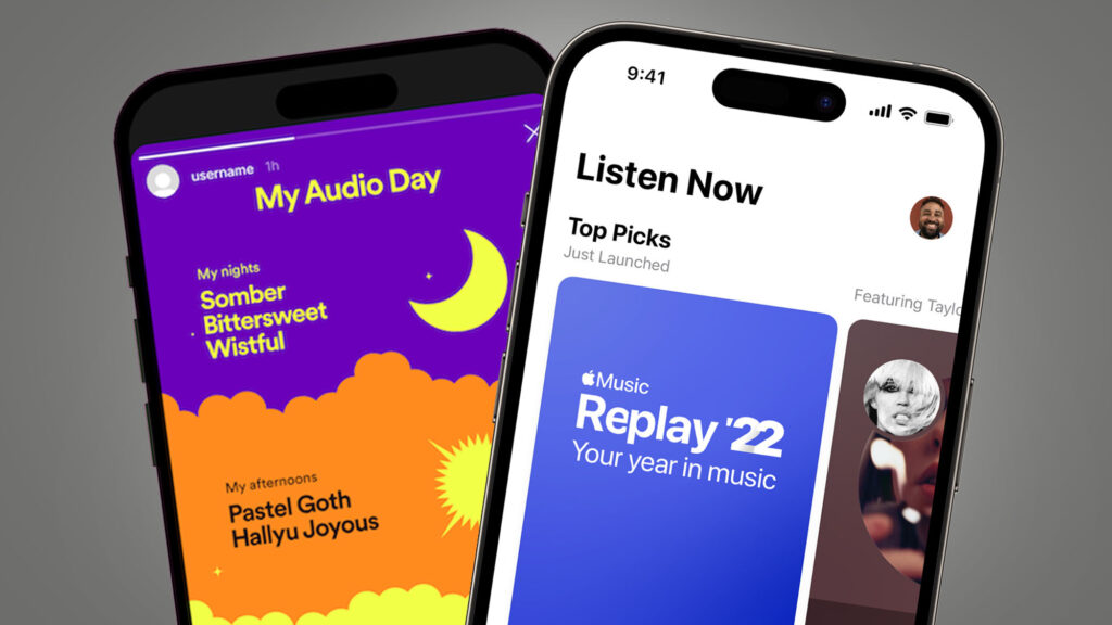 I wish my Spotify Wrapped had this Apple Music Replay feature