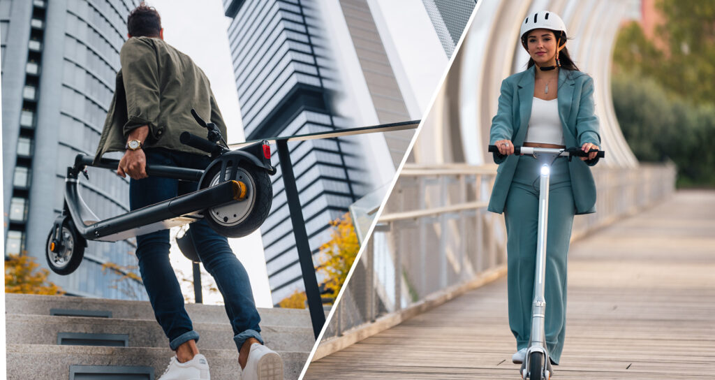 Atomi's newest e-scooter doubles up on safety but stays neutral on other features