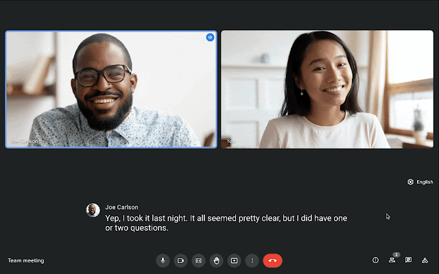 Google Meet just got much better captions