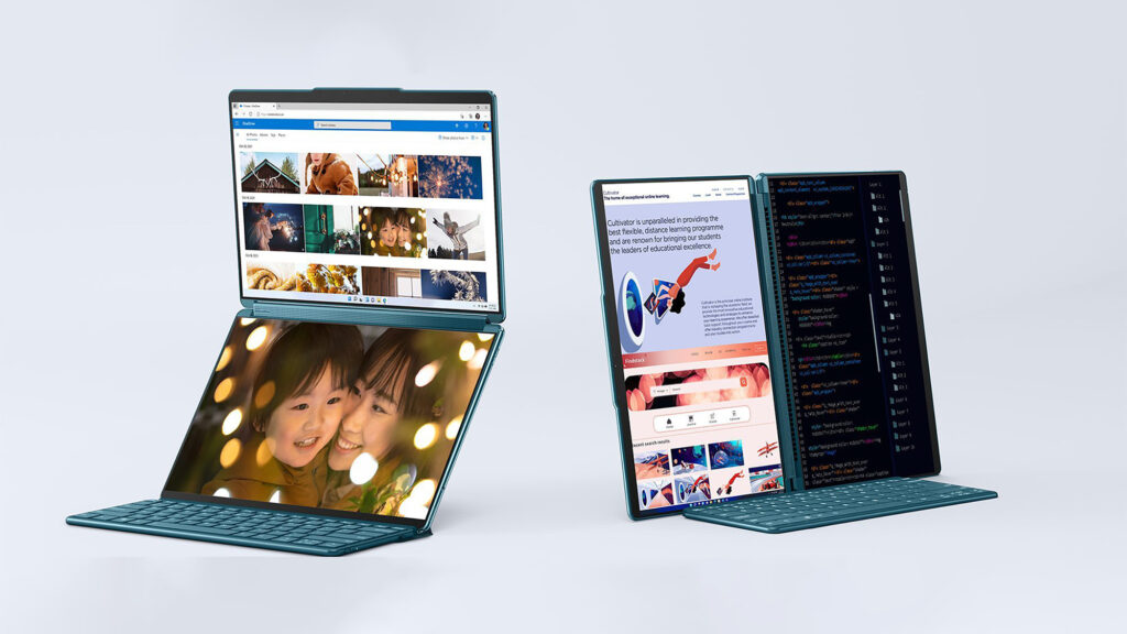 I tried Lenovo’s dual-screen OLED laptop, and it’s what the folding laptops should have been