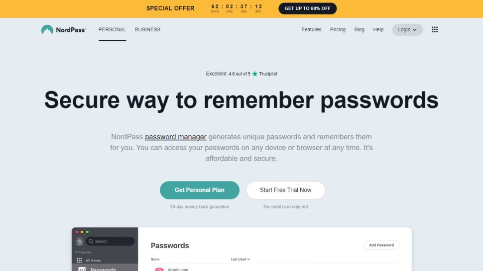 NordPass adds passwordless online authentication