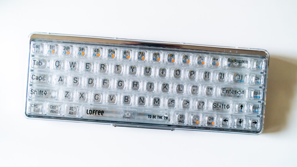 Lofree 1% Transparent keyboard review: the mechanical keyboard of your dreams