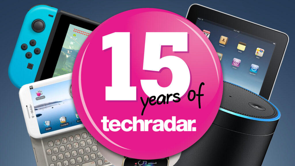 TechRadar turns 15 - these are the tech milestones that made us