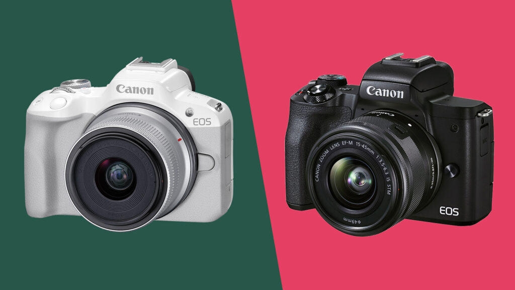 Canon EOS R50 vs EOS M50 Mark II: two lens mounts go head-to-head