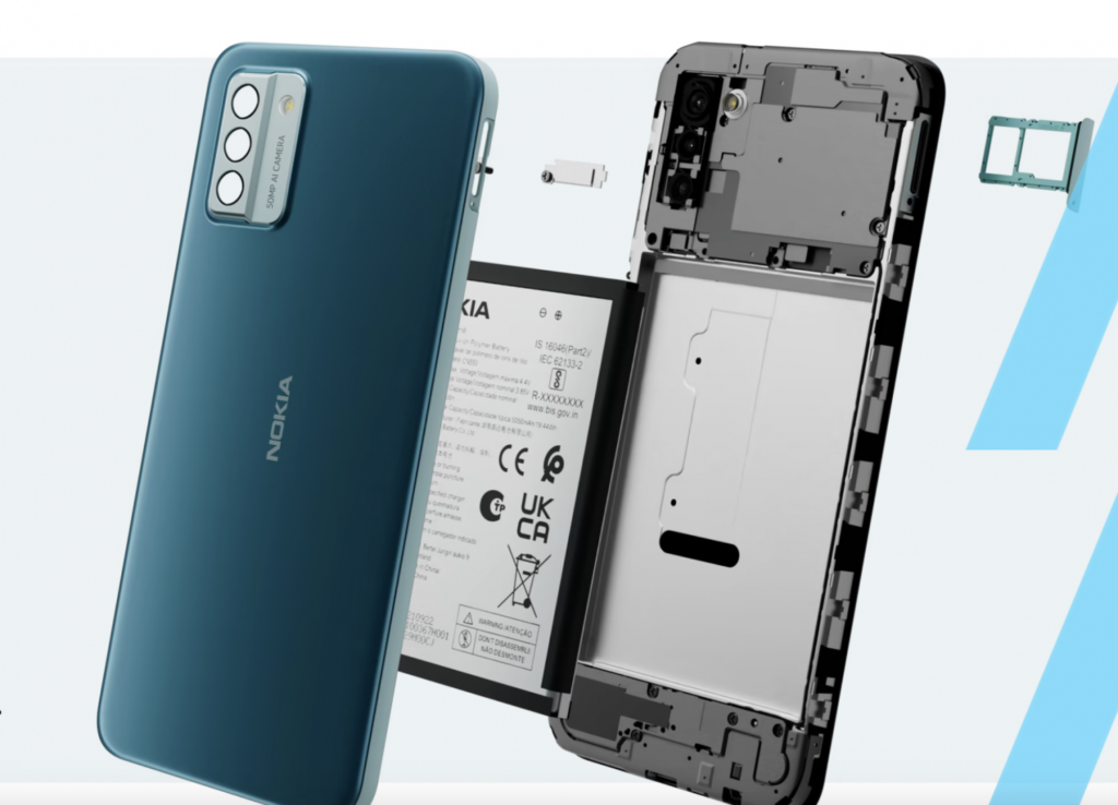 Nokia G22 is a Highly Repairable Android Smartphone with DIY Parts Widely Available—How Much?