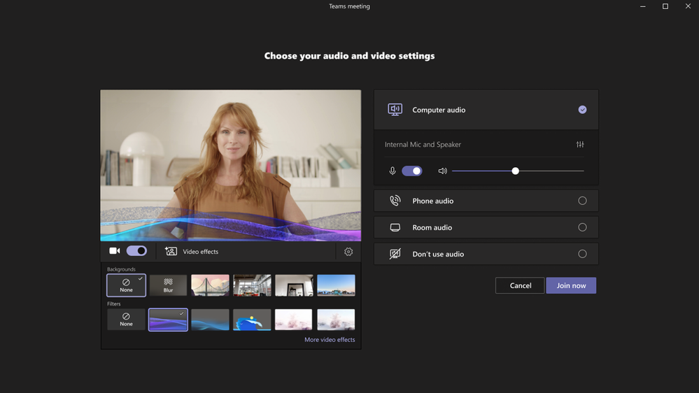 Microsoft Teams is getting video filter effects and avatars