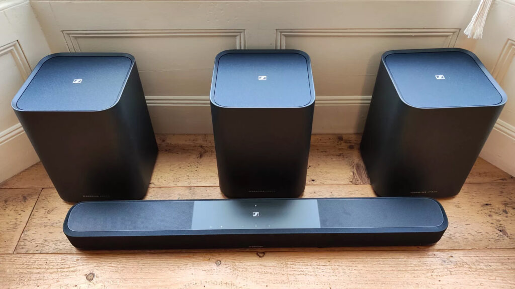 Sennheiser’s new multi-subwoofer surround system made me question my Sonos setup