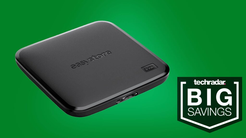 Today's best hard drive deal is this 1TB EasyStore on sale for just $64.99