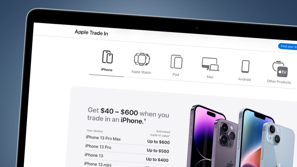 Apple’s Trade In site has a new look, but you should take your old iPhone elsewhere