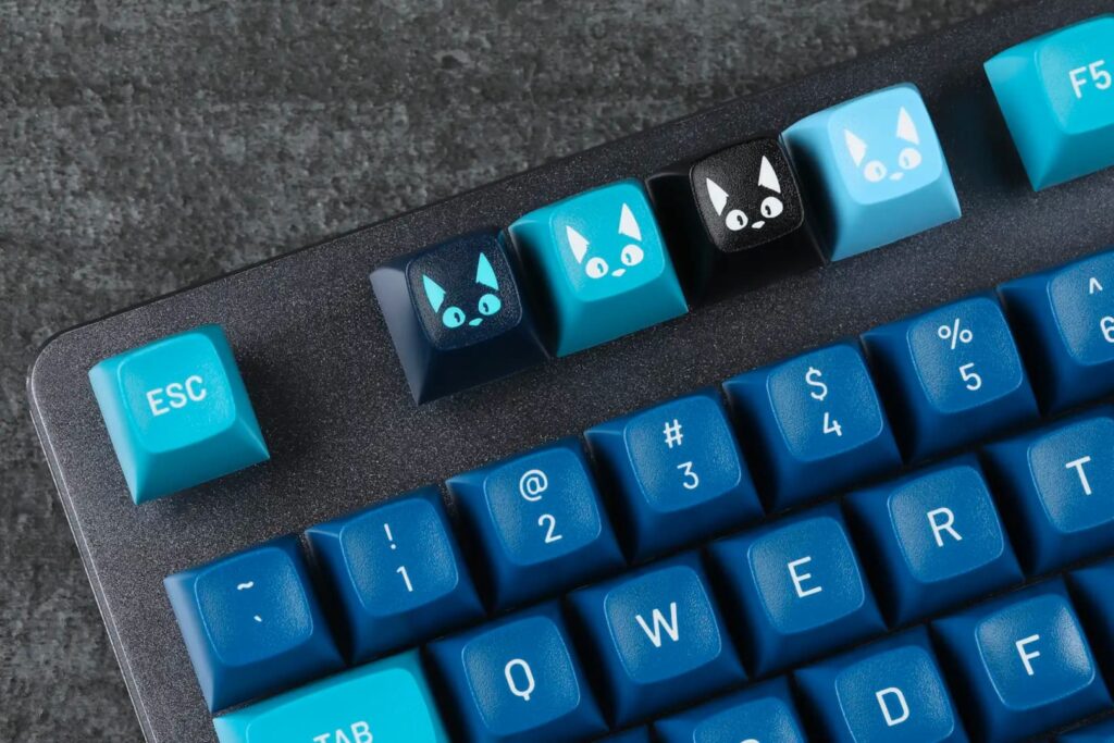 Want to help rescue cats? Buy these adorable charity cat keycaps