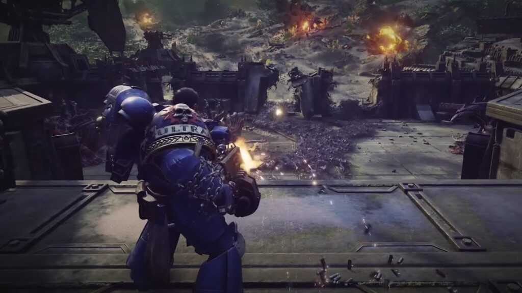 Space Marine 2 gets brand new bone-crunching co-op trailer