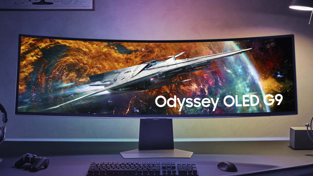 Samsung's OLED G9 curved monitor has officially landed - and it looks spectacular