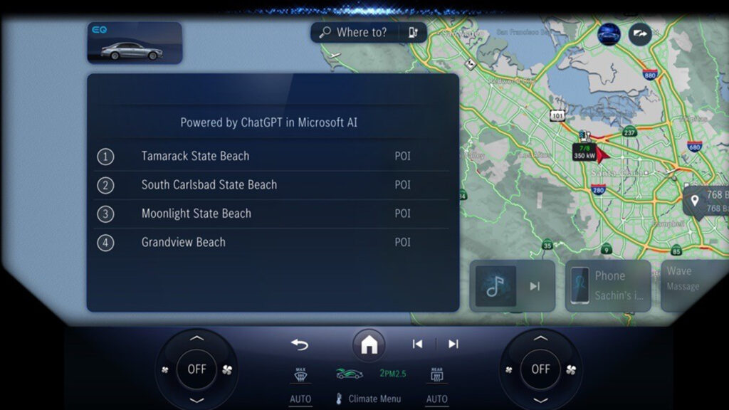 Mercedes-Benz is bringing ChatGPT into cars for the first time