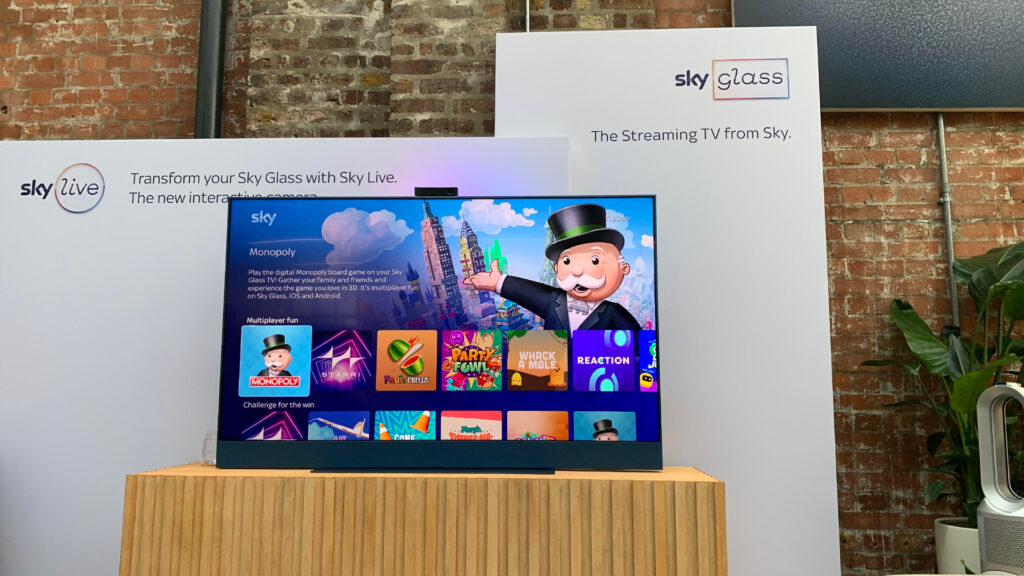 Your Sky Glass TV just got a lot more interactive with Sky Live