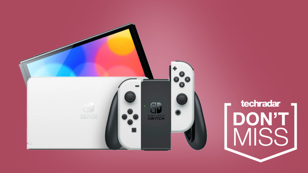 Nintendo Switch OLED is at its lower ever price in the UK since last year's Amazon Prime Day