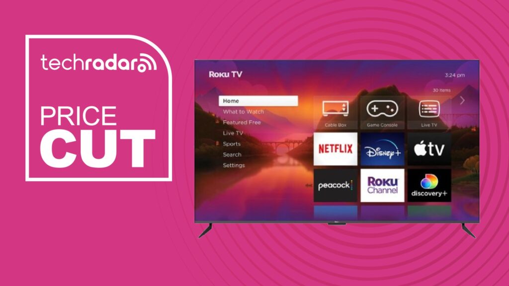 I think the best Prime Day TV deal could be this 75-inch Roku QLED TV at Best Buy