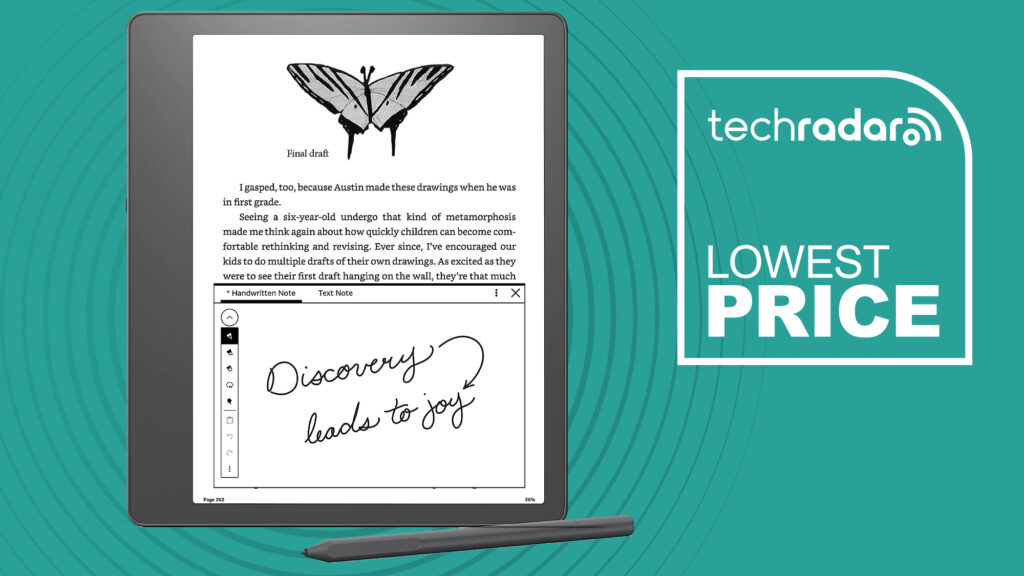 The Kindle Scribe is one of my favorite tablets and it's at an all-time low price for Prime Day